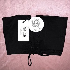 Black Corset - NA-KD Fashion